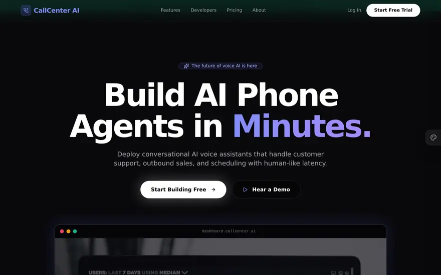 CallCenter AI — captura