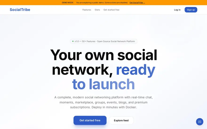 SocialTribe — captura